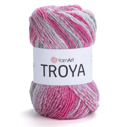 Troya 2116 - růžová, bílá, šedá