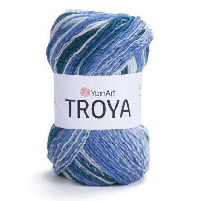 Troya 2117 - sv-modrá, bílá, zelená