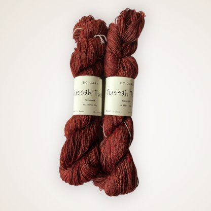 Tussah Tweed 005 brown-phantasie