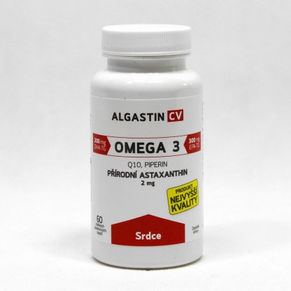 Algamo Astaxanthin CV - Srdce (prémiová řada 2mg)