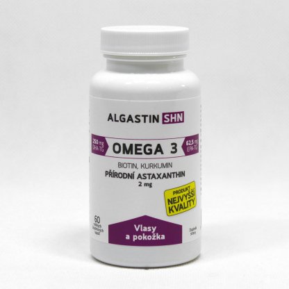Algamo Astaxanthin SHN - Vlasy a pokožka (prémiová řada 2mg)