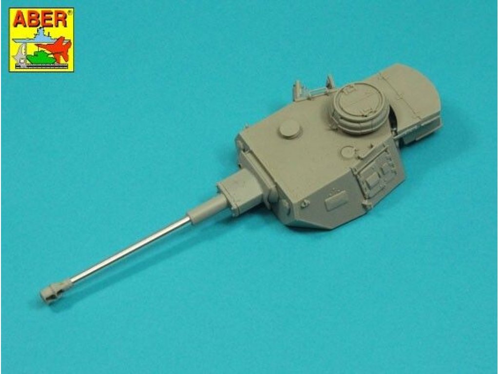 ABER 1/35 35L-329 75 mm Barrel KwK 40 L/48 Without Muzzle Brake for Panzer IV Ausf. G, H and J