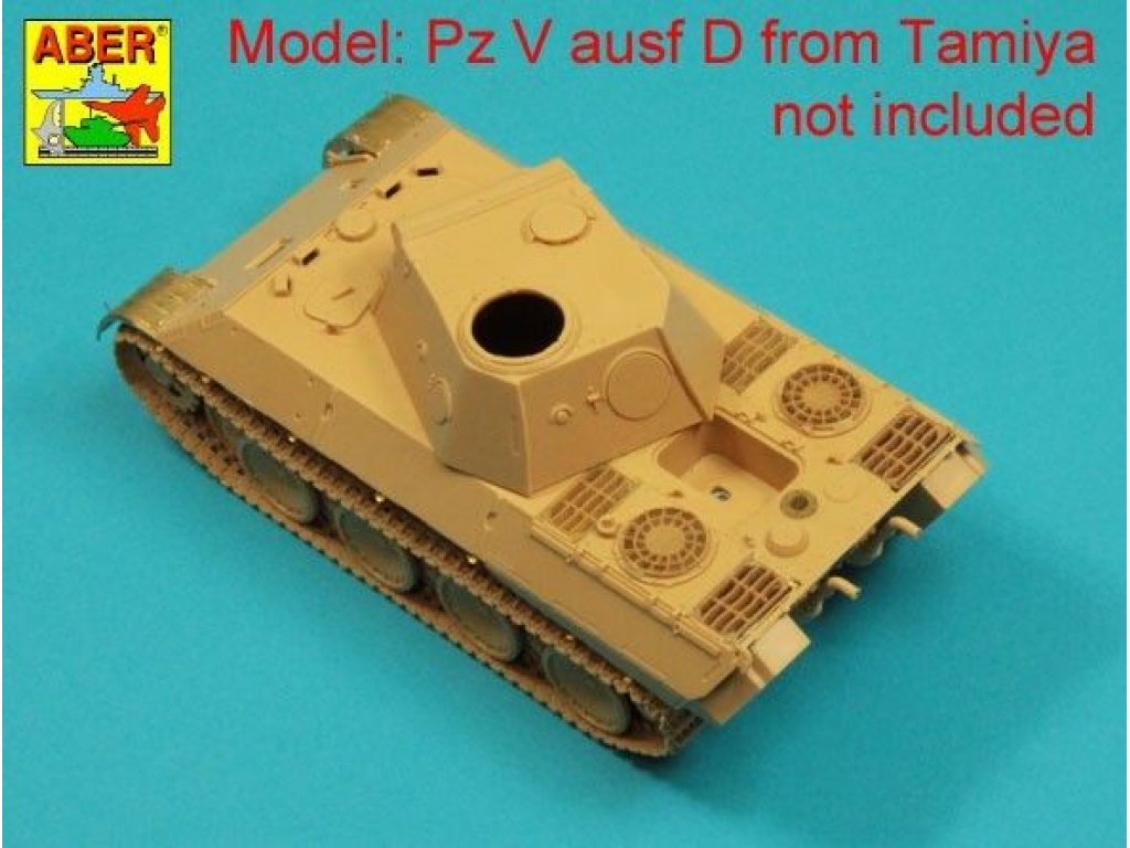 ABER 1/48 48A33 Grilles for Panther D
