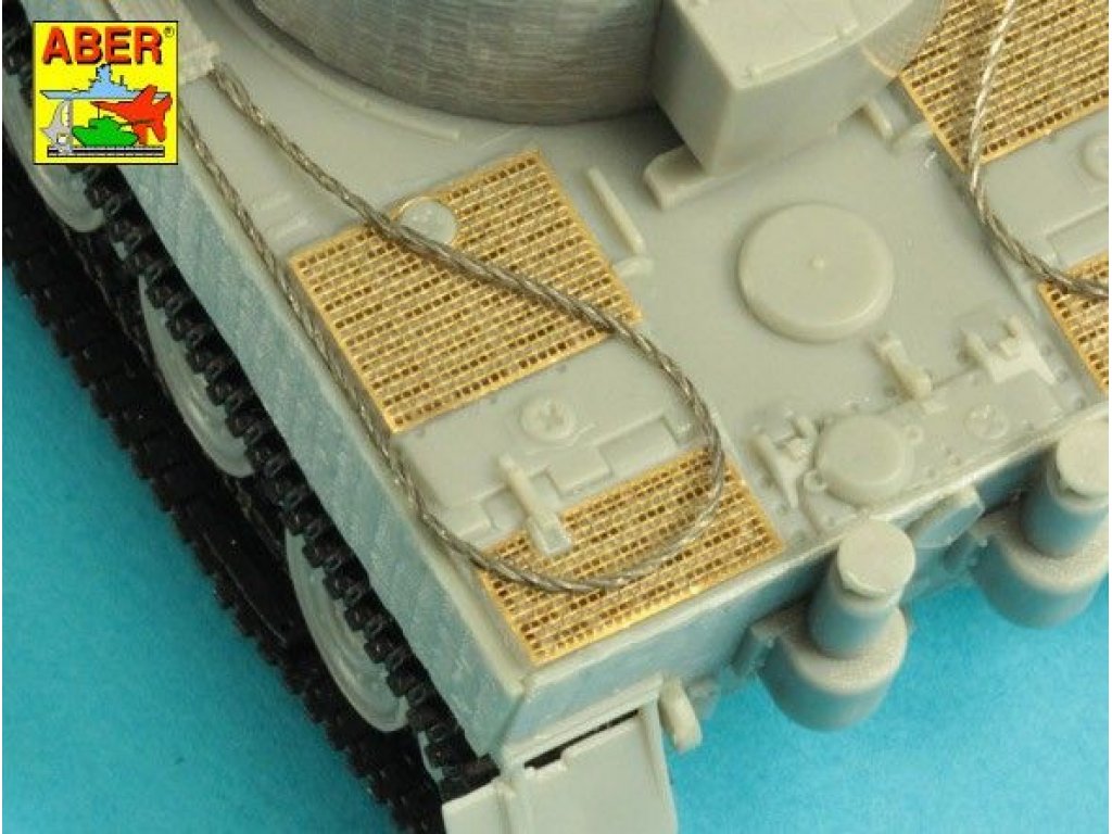 ABER 1/72 72A-14 Tiger I, Ausf.E- Grilles