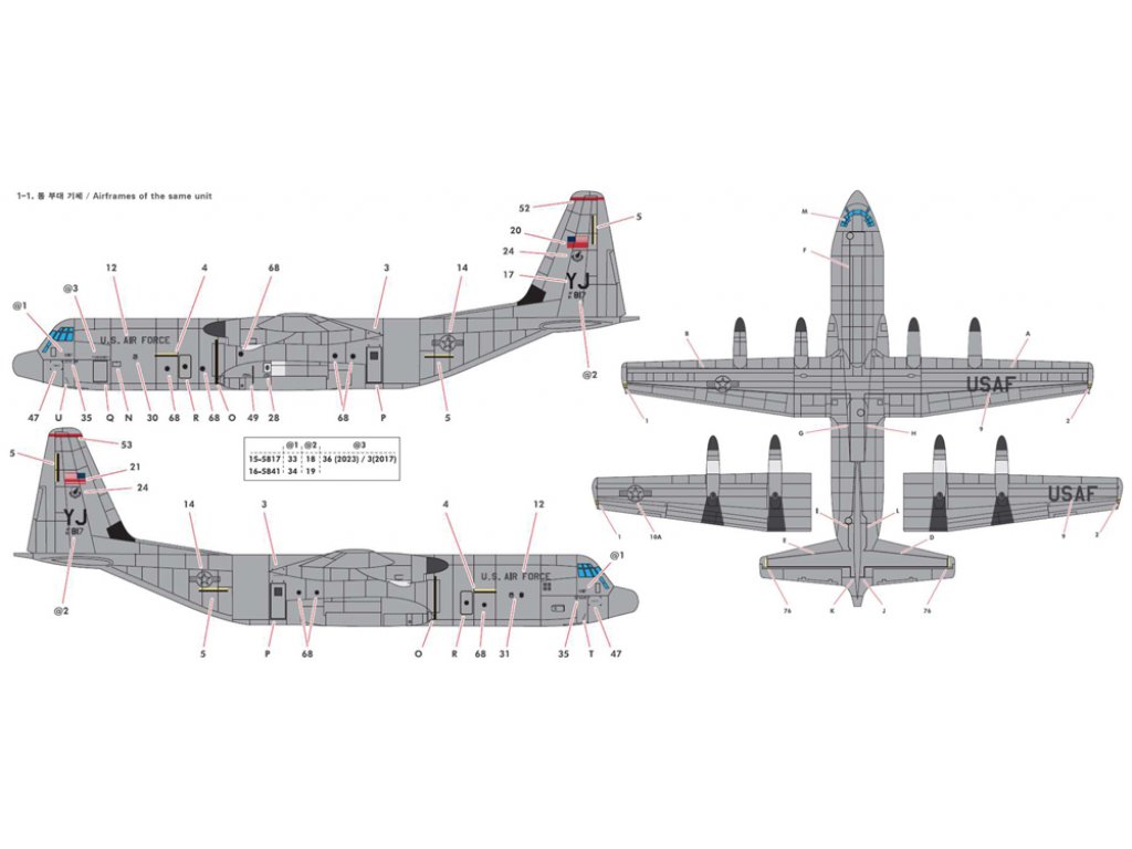 ACADEMY 1/144 C-130J-30 Super Hercules