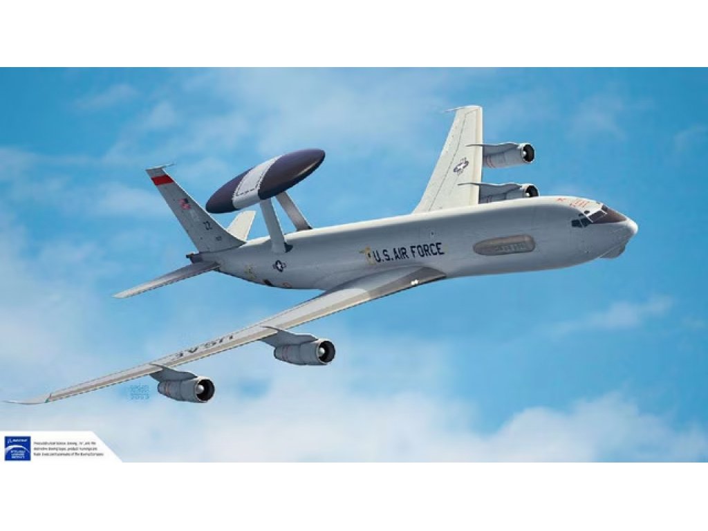 ACADEMY 1/144 USAF E-3G Sentry AWACS