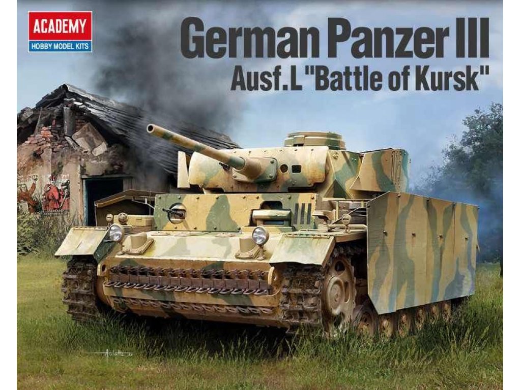 ACADEMY 1/35 Panzer III Ausf.L "Battle of Kursk"