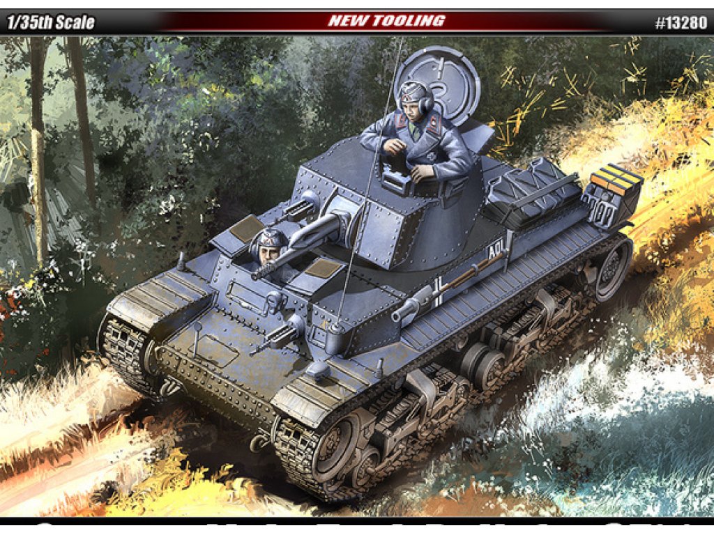 ACADEMY 1/35 Pz.Kpfw. 35(t) German Light Tank