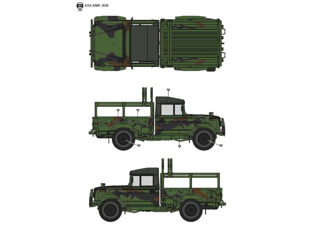 ACADEMY 1/35 R.O.K. Army K311A1