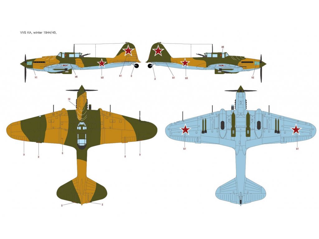 ACADEMY 1/48 IL-2 M3 Berlin 1945