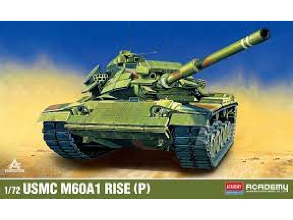 ACADEMY 1/72 USMC M60A1 RISE (P)