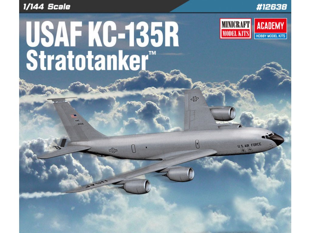 ACADEMY 12638 1/144 USAF KC-135R Stratotanker  