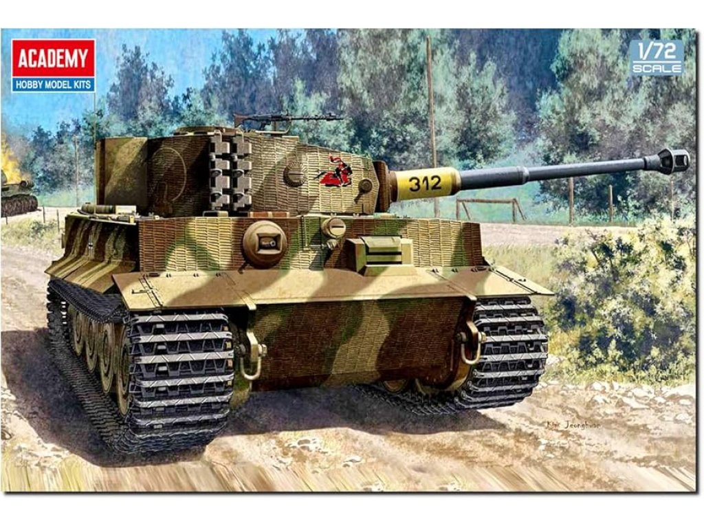 ACADEMY 13431 1/72 German Tiger I  Late 