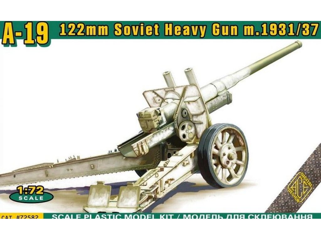 ACE 1/72 A-19 122 mm Soviet Heavy Gun m.1931/37