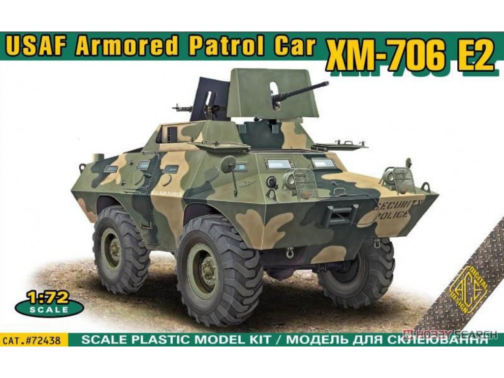 ACE 1/72 XM-706 E2 USAF Armored Partol Car