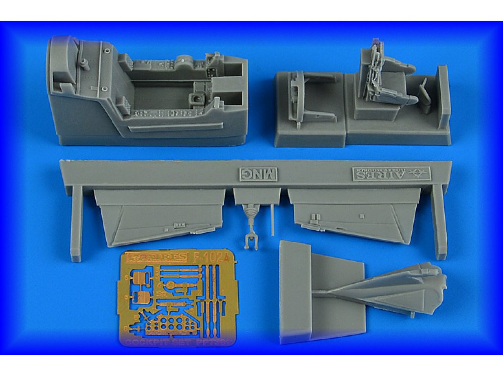 AIRES 1/72 F-102A Delta Dagger cockpit set for MENG