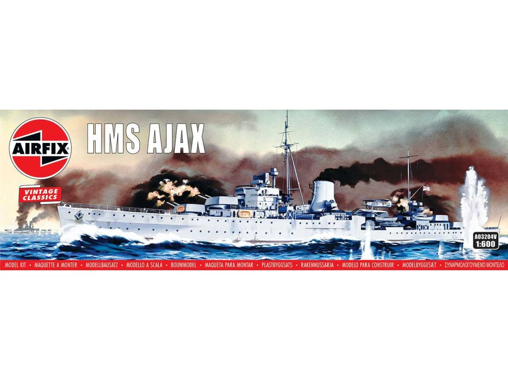 AIRFIX 03204V 1/600 HMS Ajax 