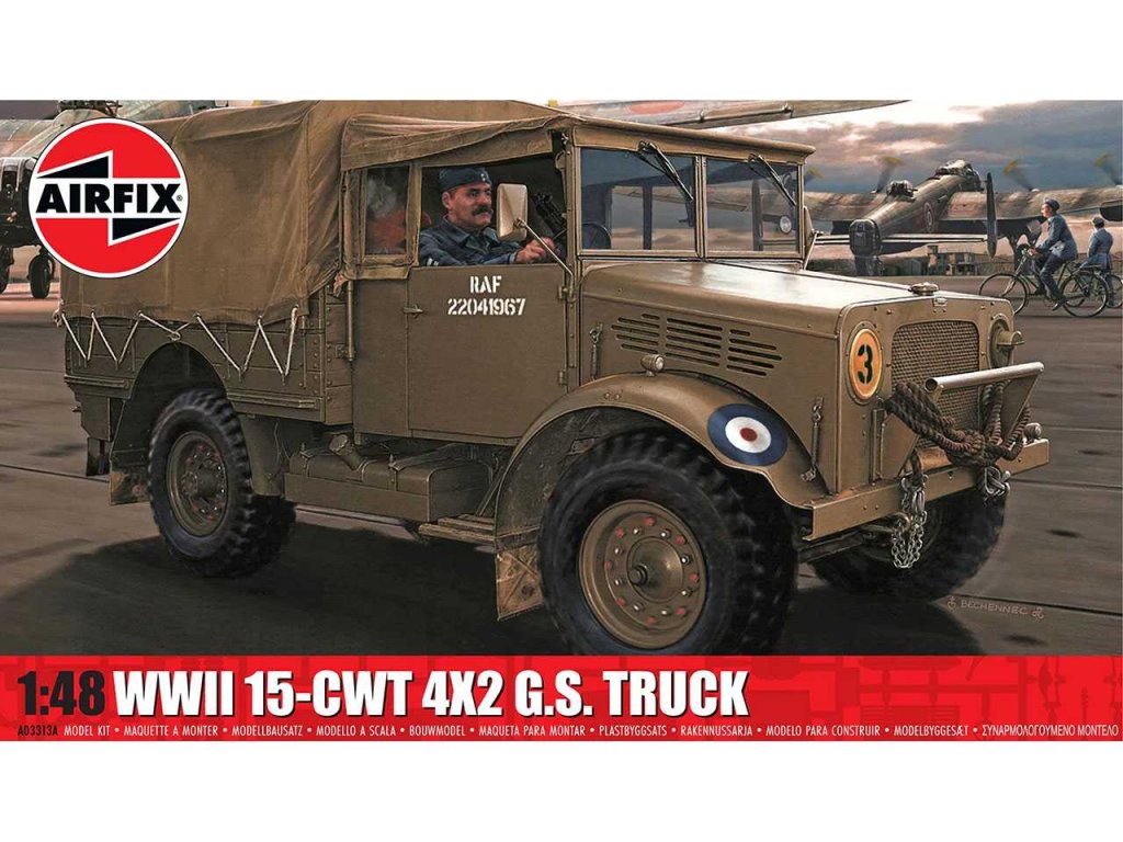 AIRFIX 03313A 1/48 WWII RAF 15-cwt 4 x 2 G.S. Truck