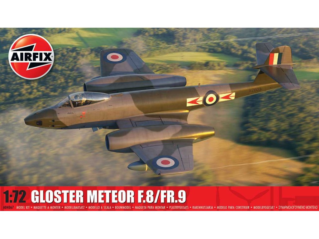 AIRFIX 04067 1/72 Gloster Meteor F.8/FR.9