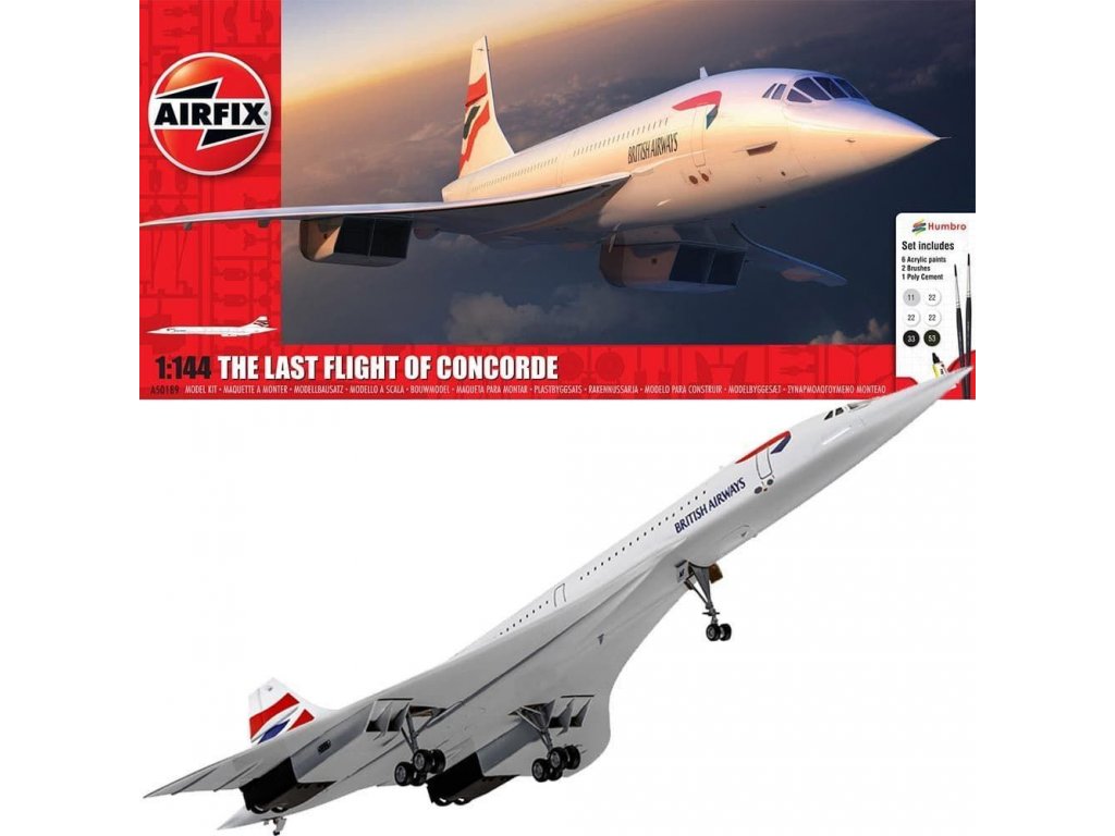 AIRFIX 1/144 The Last Flight of Concorde