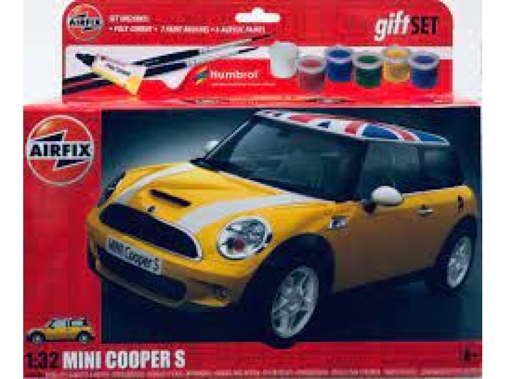 AIRFIX 1/32 Gift Set Mini Cooper S