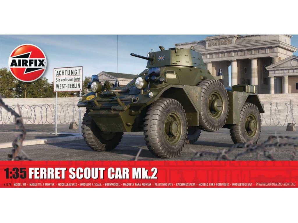 AIRFIX 1/35 Ferret Scout Car Mk.2 