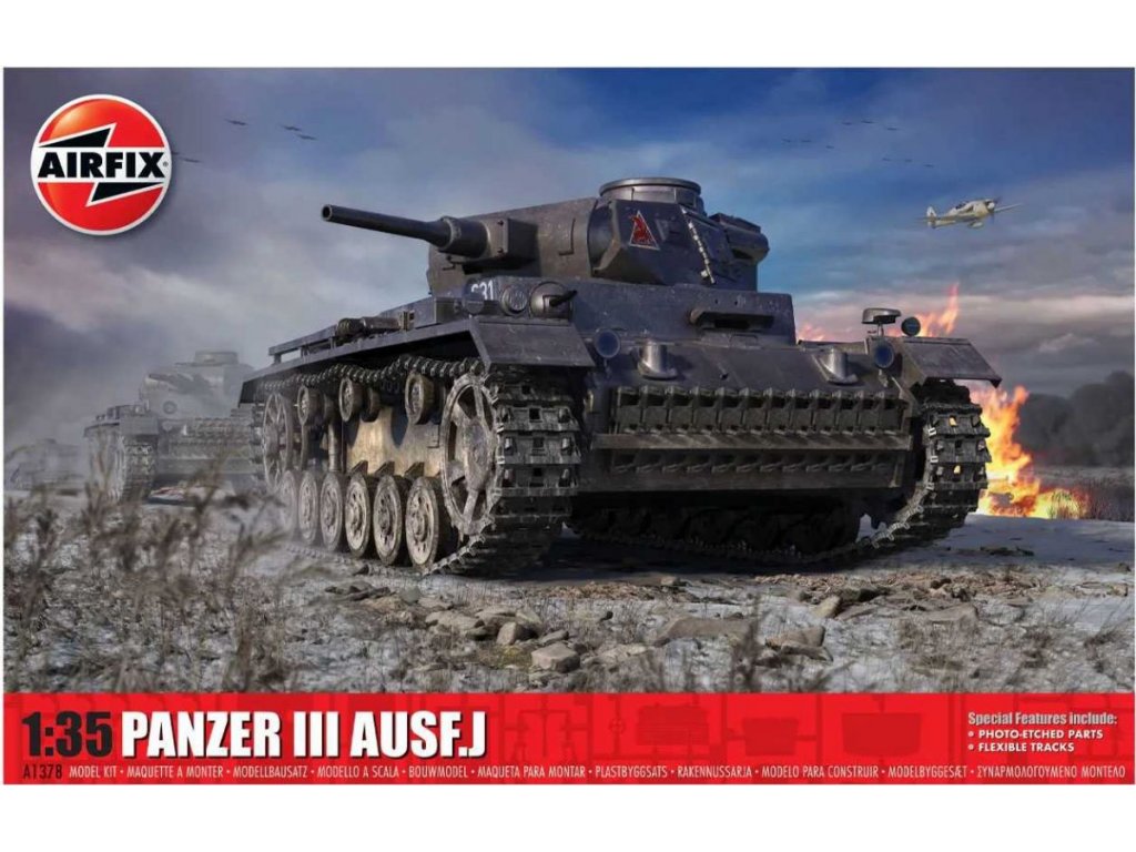 AIRFIX 1/35 Panzer III Ausf.J ex ACA