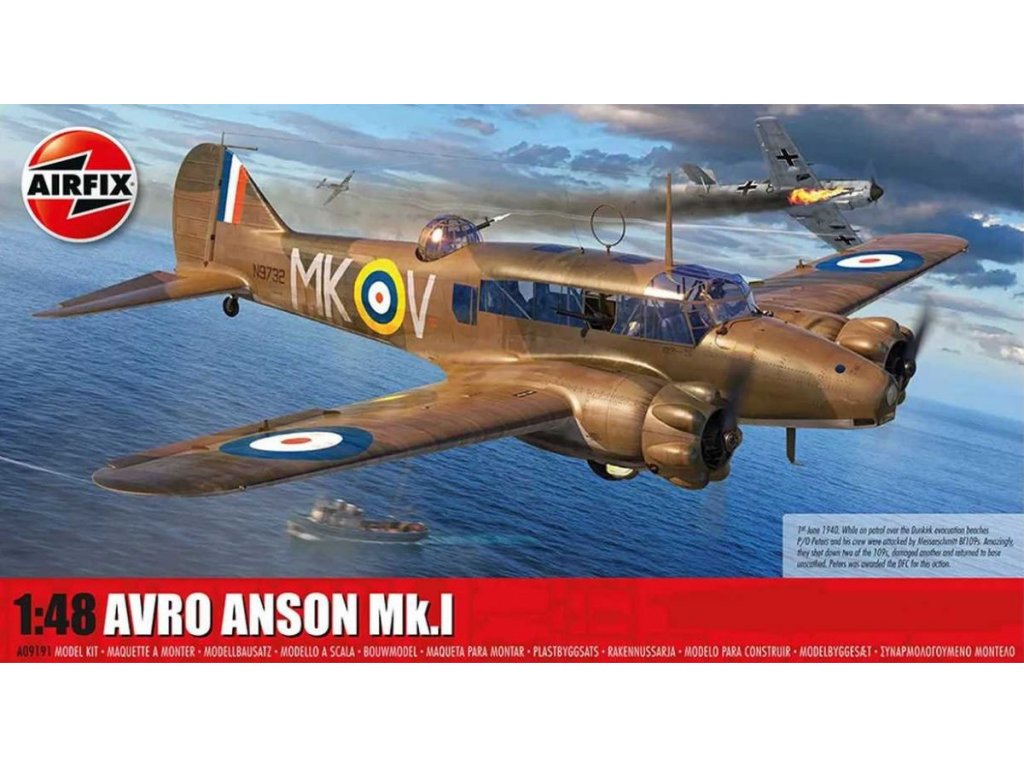 AIRFIX 1/48 Avro Anson Mk.I