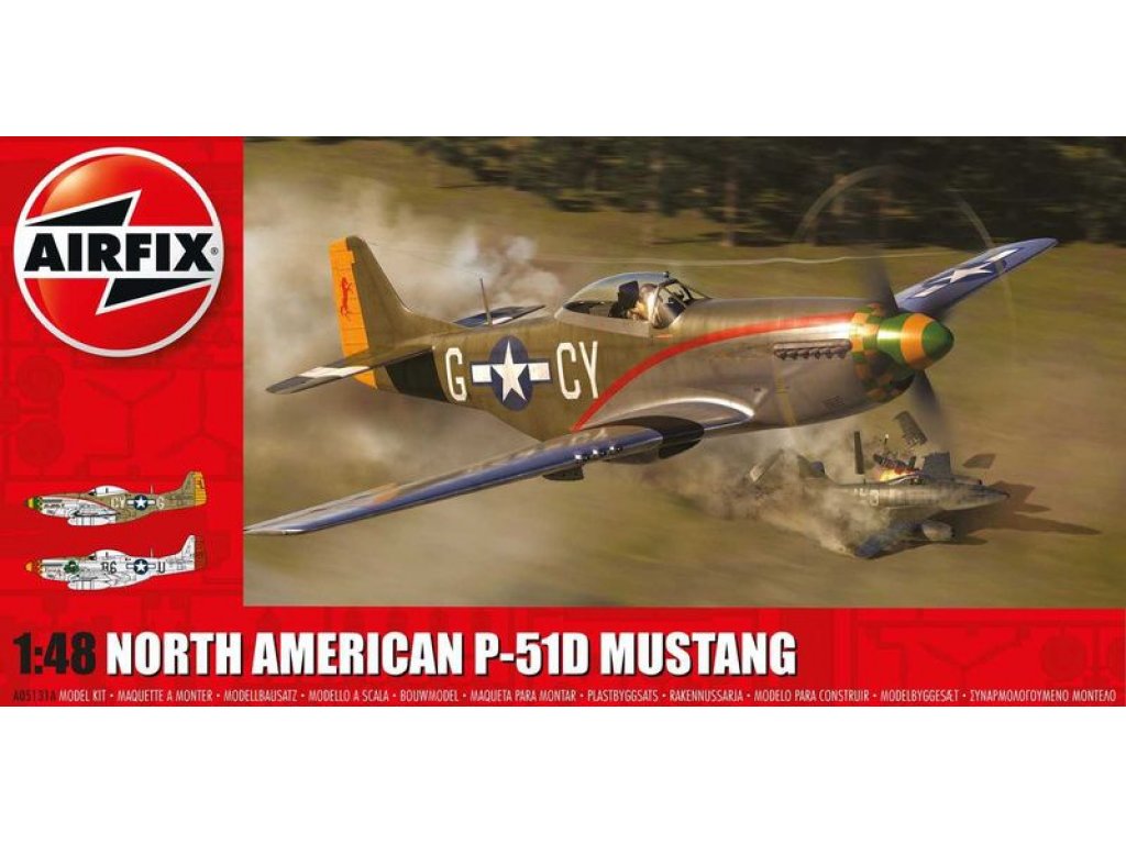 AIRFIX 1/48 North American P-51D Mustang