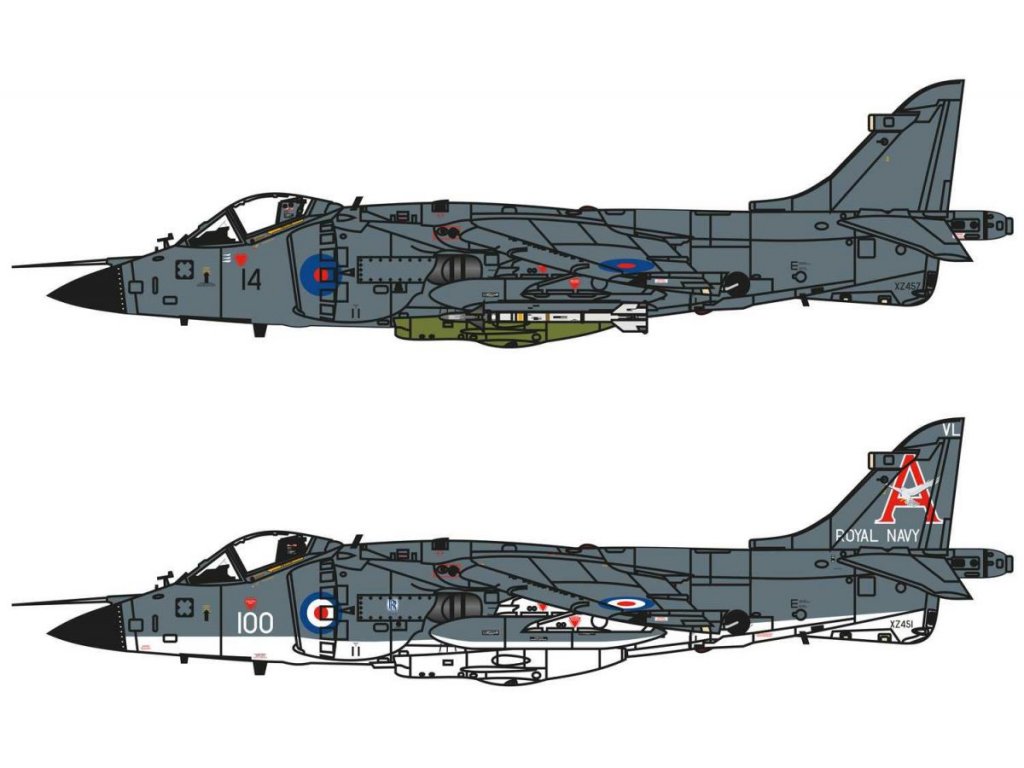 AIRFIX 1/72 Bae Sea Harrier FRS1