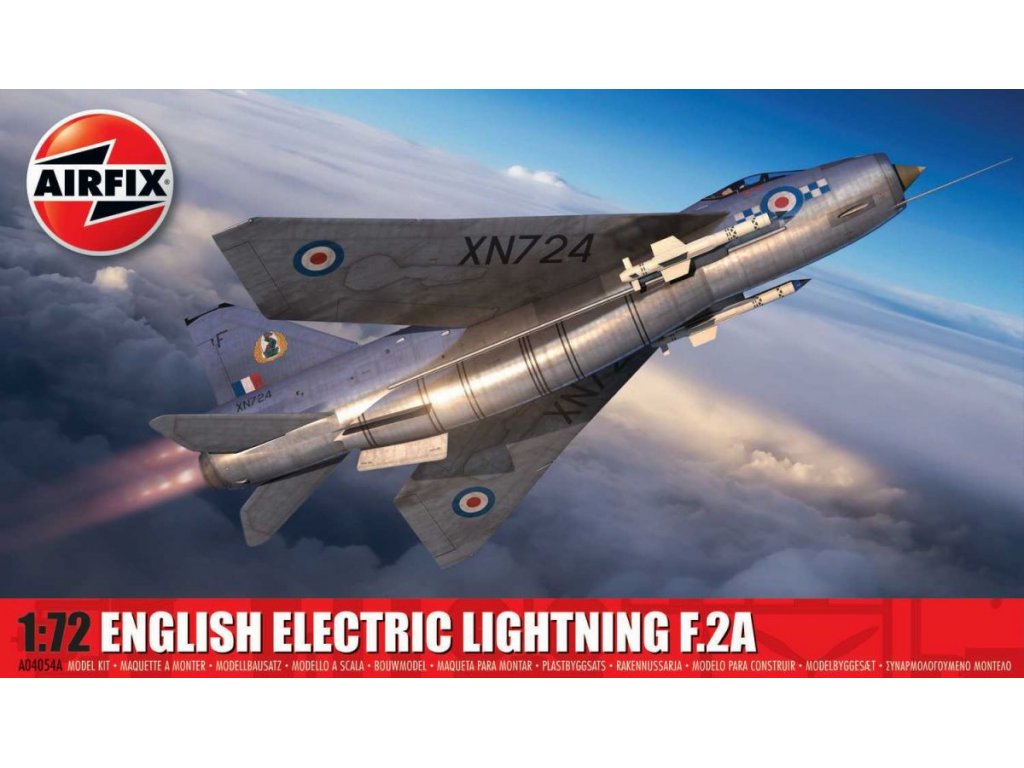 AIRFIX 1/72 English Electric Lightning F2A