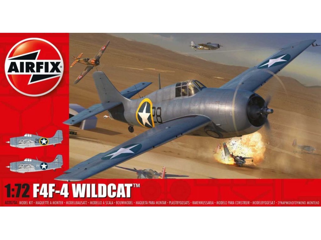 AIRFIX 1/72 Grumman F4F-4 Wildcat