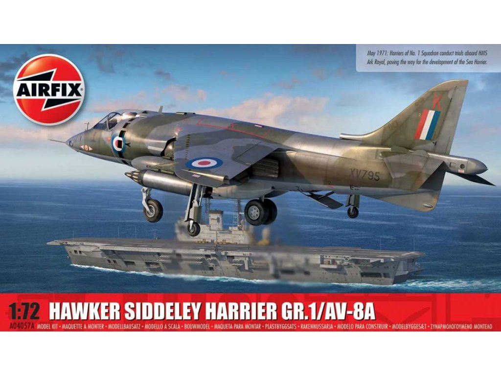 AIRFIX 1/72 Hawker Siddeley Harrier GR.1/AV-8A