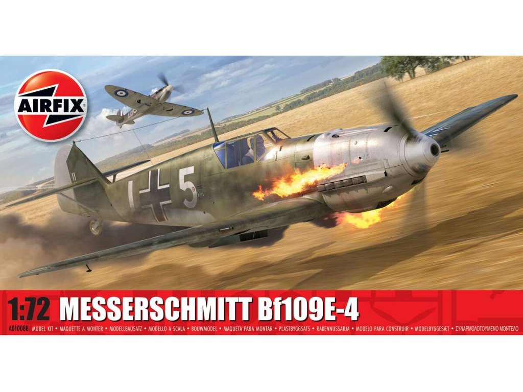 AIRFIX 1/72 Messerschmitt Bf 109E-4 