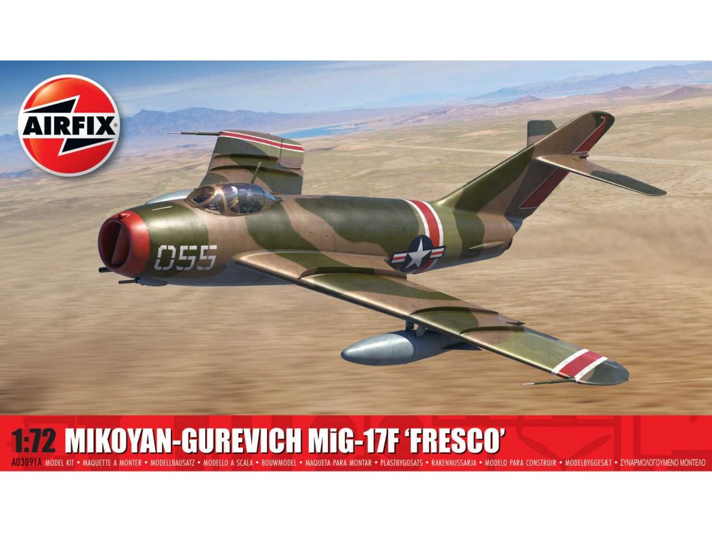 AIRFIX 1/72 Mikoyan-Gurevich MiG-17F Fresco