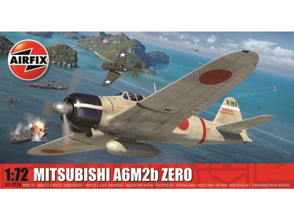 AIRFIX 1/72 Mitsubishi A6M2b Zero