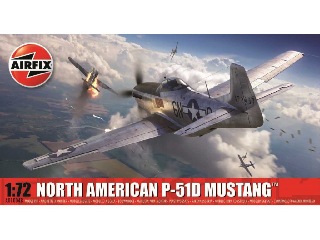 AIRFIX 1/72 North American P-51D Mustang