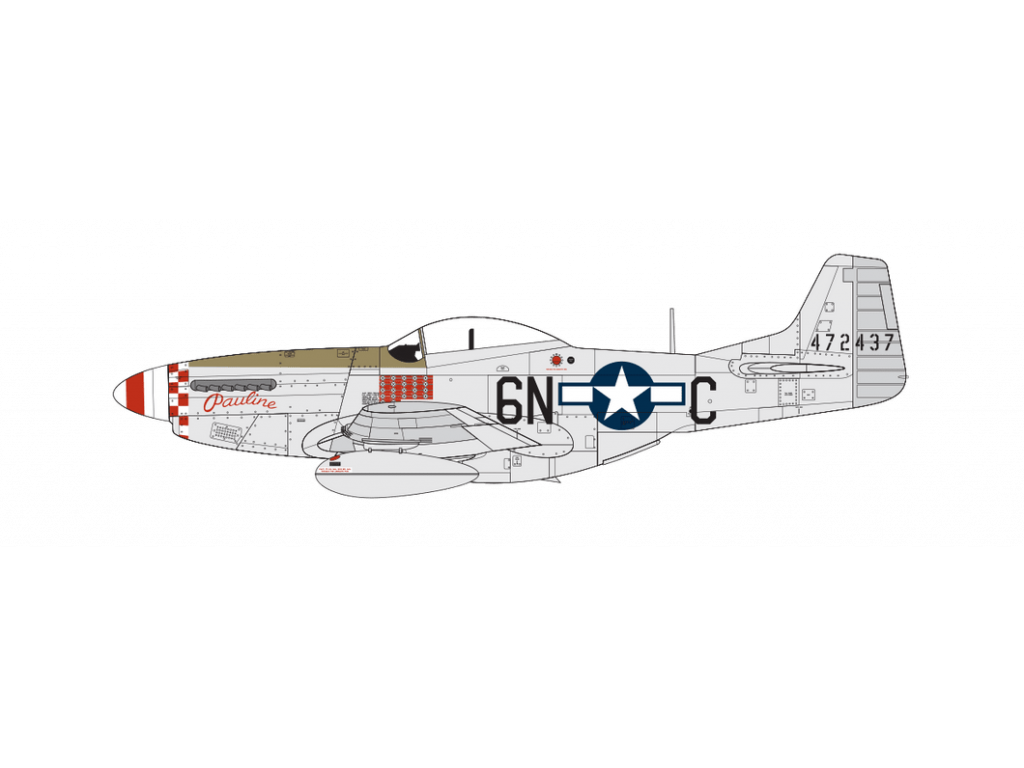 AIRFIX 1/72 North American P-51D Mustang