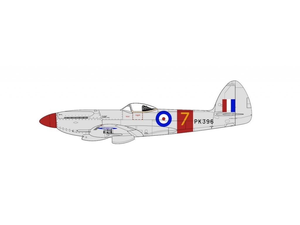 AIRFIX 1/72 Supermarine Spitfire F.22