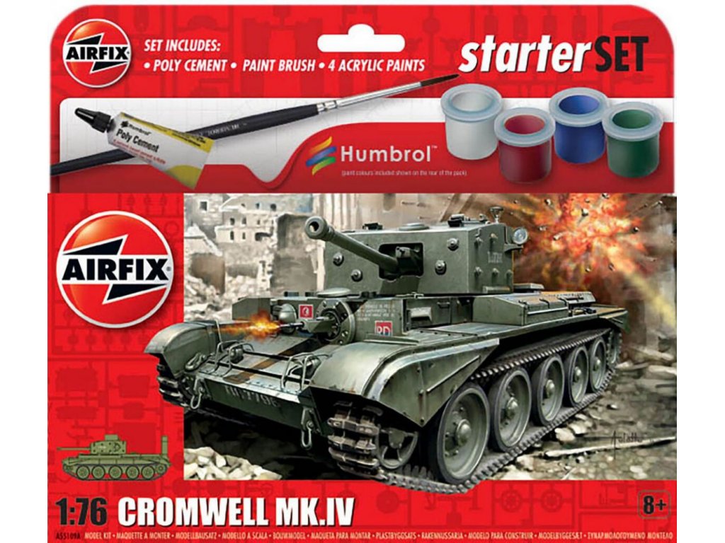 AIRFIX 1/76 Gift Set - Cromwell Mk. IV