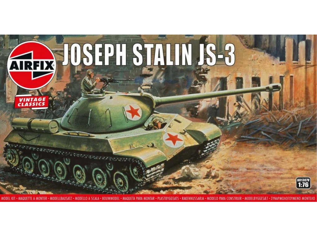 AIRFIX 1/76 Joseph Stalin JS3 Russian Tank