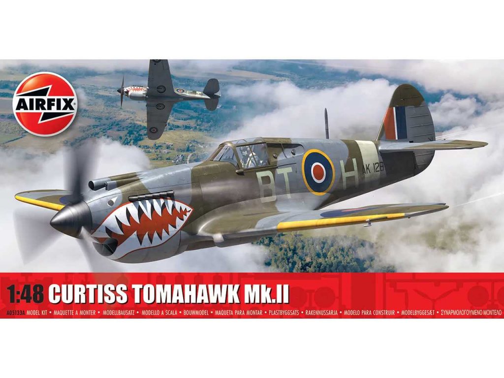 AIRFIX 05133A 1/48 Curtiss Tomahawk Mk.II