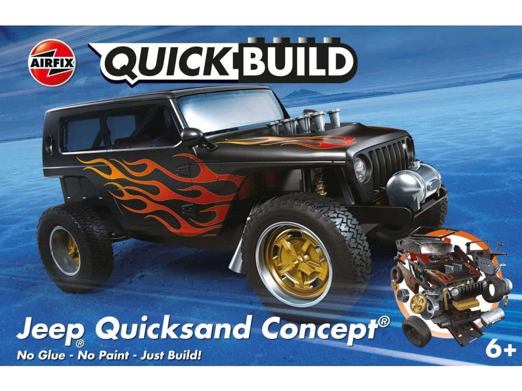 AIRFIX QUICKBUILD Jeep Quicksand Concept