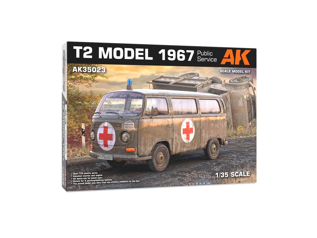 AK 1/35 35023 T2 Model 1967 Public Service