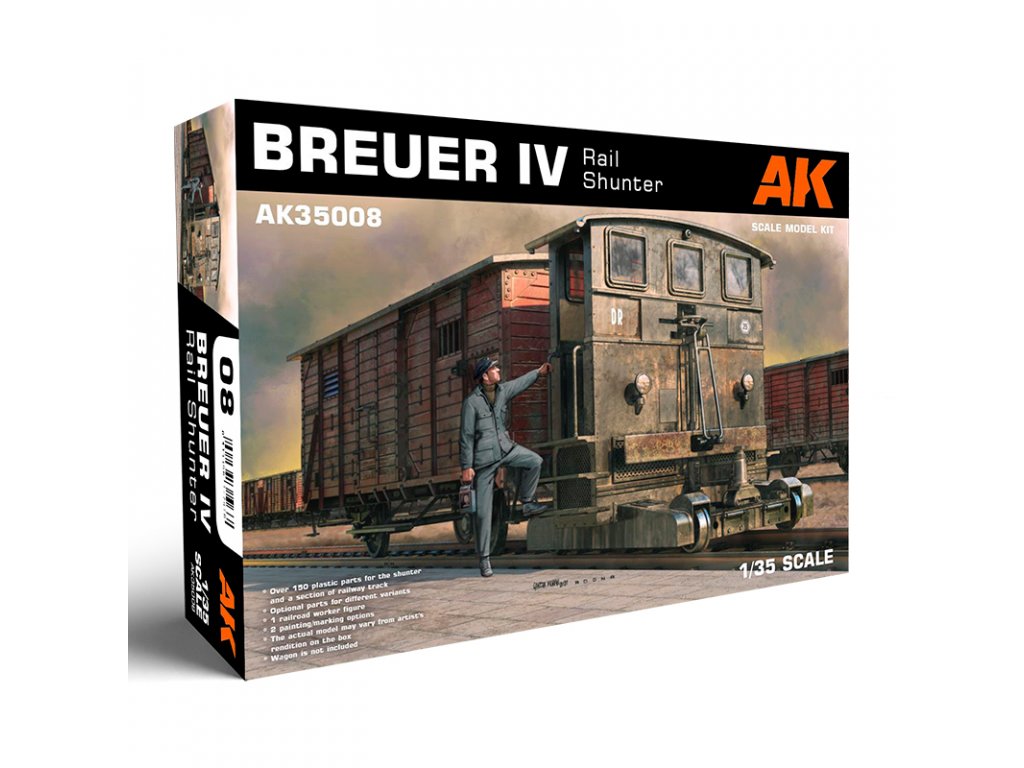 AK INTERACTIVE 1/35 Breuer IV Rail Shunter