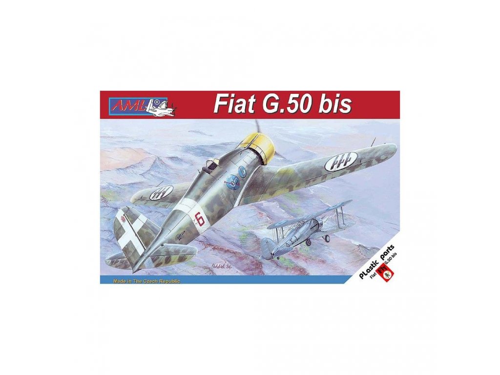 AML 1/72 Fiat G.50bis Over Balkans Sky  ex-FLY