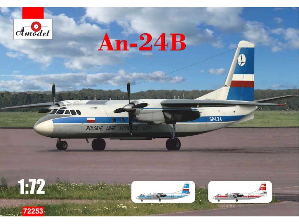 AMODEL 1/72 An-24B