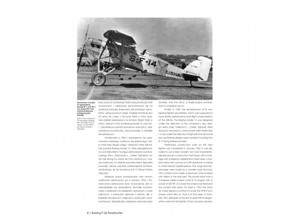 ANSWER 73505 Boeing P-26 Peashooter Monografia