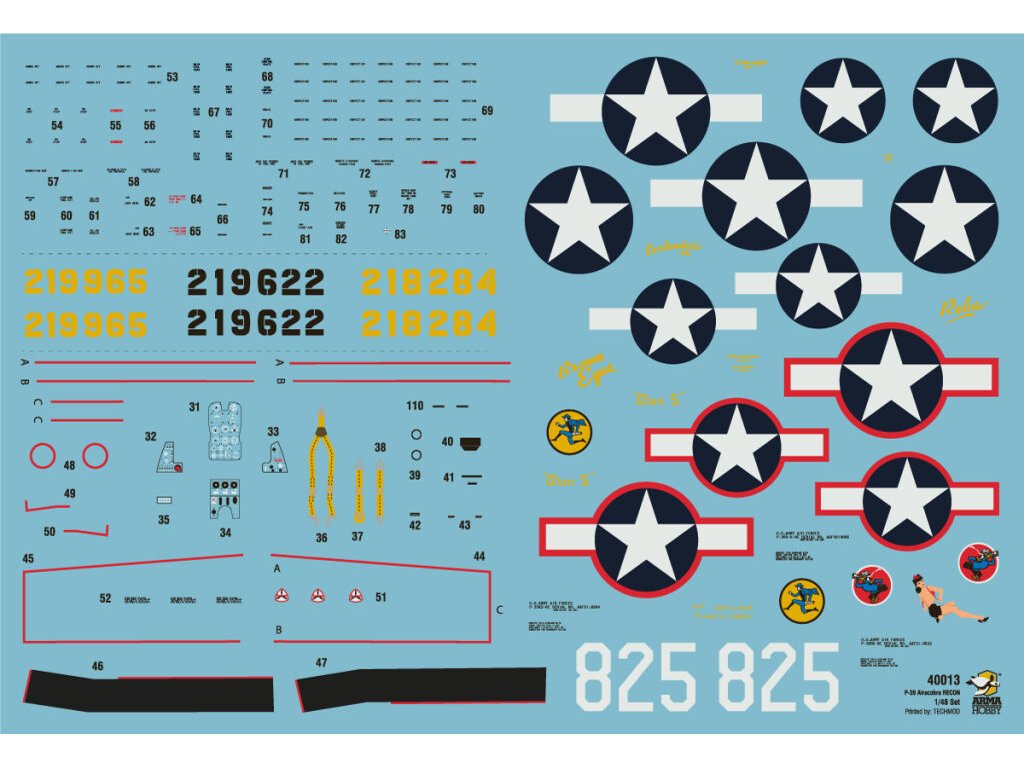 ARFMA 1/48  P-39 Airacobra RECON