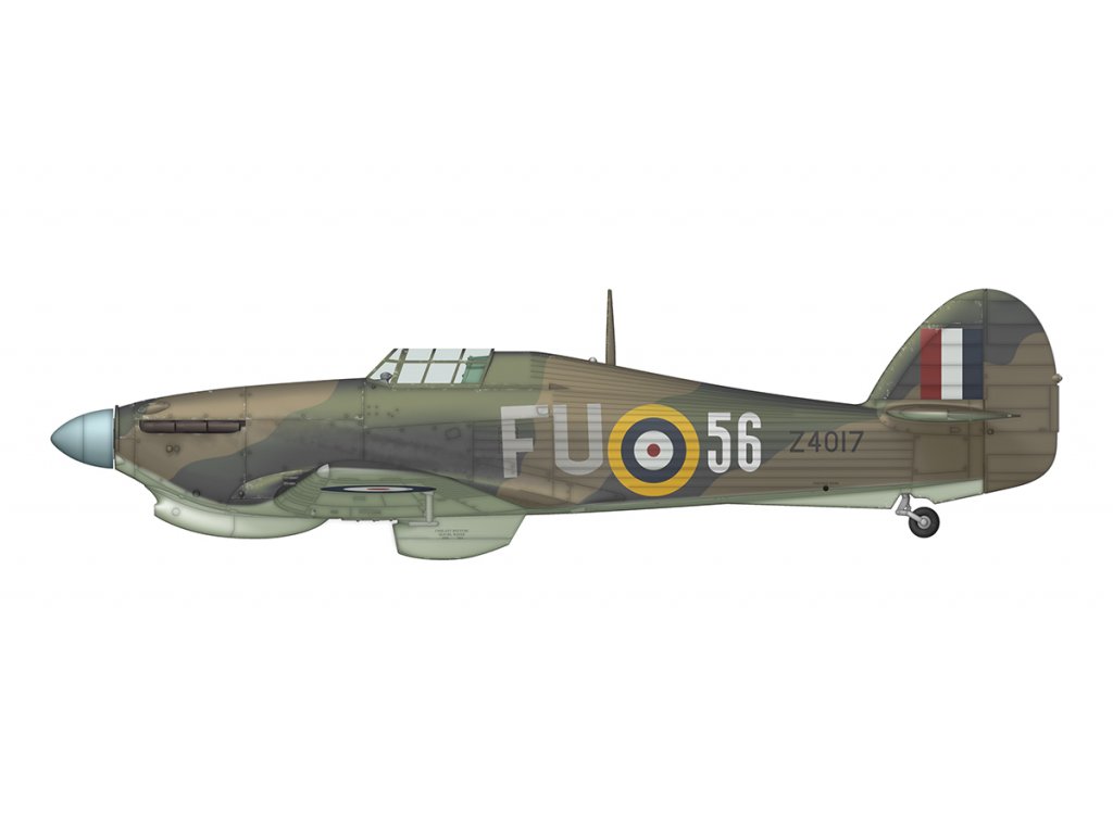 ARMA HOBBY 1/48 Hurricane Mk.IIB/IIB Trop 